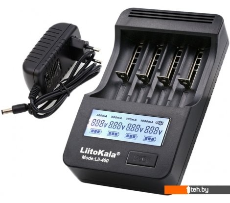  - Батарейки, аккумуляторы, зарядные LiitoKala Lii-400 - Lii-400