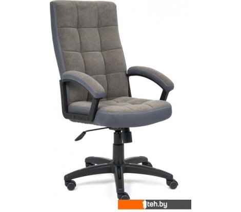  - Офисные кресла и стулья TetChair Trendy (флок/ткань, серый) - Trendy (флок/ткань, серый)