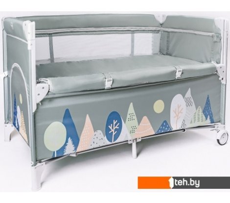  - Детские манежи Amarobaby Transform Mountains AMARO-26TrM/13 (зеленый) - Transform Mountains AMARO-26TrM/13 (зеленый)