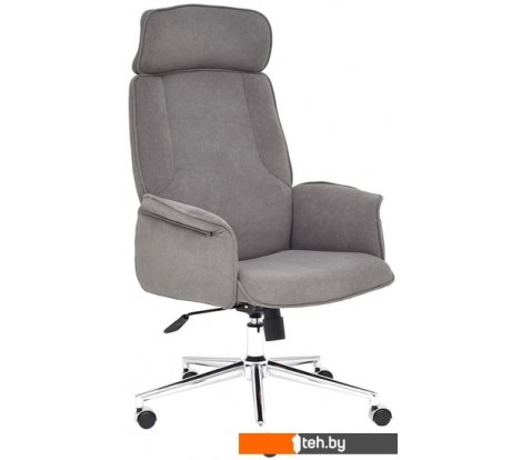  - Офисные кресла и стулья TetChair Charm (флок, серый) - Charm (флок, серый)