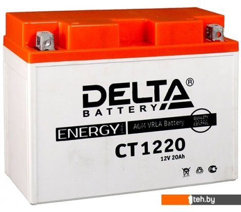 - Мотоциклетные аккумуляторы Delta CT 1220 (20 А·ч) - CT 1220 (20 А·ч)
