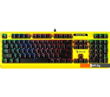  - Клавиатуры A4Tech Bloody B810RC (желтый) - Bloody B810RC (желтый)