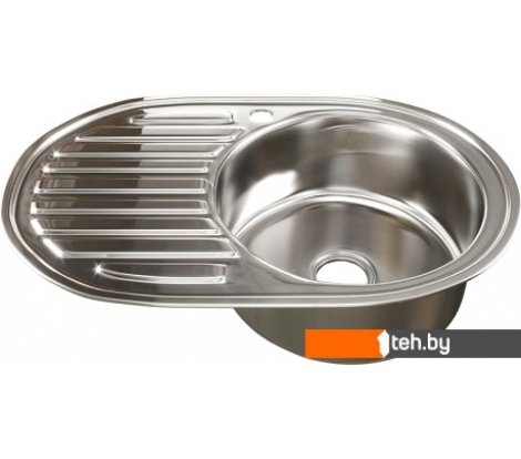  - Кухонные мойки Mixline 533708 (правая, полированная, 0.8 мм) - 533708 (правая, полированная, 0.8 мм)