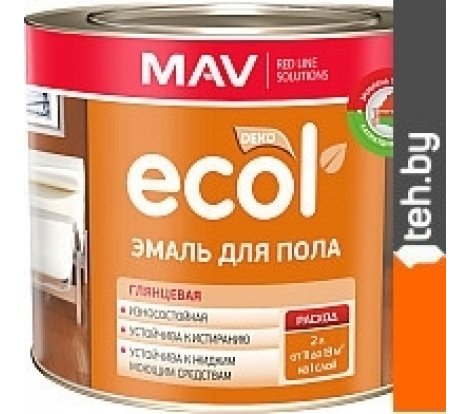 - Краски и эмали MAV Ecol ПФ-266 11 кг (светло-коричневый) - Ecol ПФ-266 11 кг (светло-коричневый)