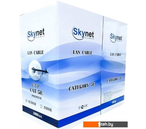  - Кабели, адаптеры, разветвители Skynet Cable CSL-UTP-4-CU (305 м, серый) - CSL-UTP-4-CU (305 м, серый)