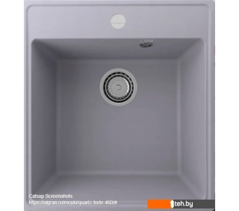  - Кухонные мойки Ulgran Quartz Forte 460-05 (бетон) - Quartz Forte 460-05 (бетон)