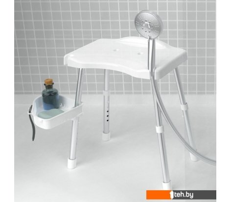  - Аксессуары для ванной и туалета Primanova Apollo M-KV35-01 (белый) - Apollo M-KV35-01 (белый)