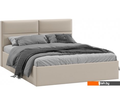  - Кровати Трия Глосс универсальный тип 1 с ПМ 160x200 (велюр Confetti Cream) - Глосс универсальный тип 1 с ПМ 160x200 (велюр Confetti Cream)