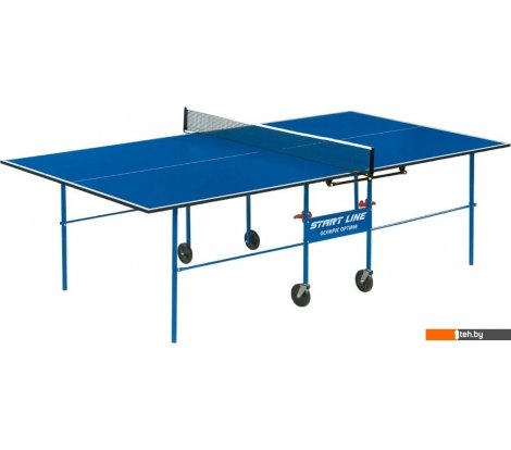  - Теннисные столы Start Line Olympic Optima 6023-2 (с сеткой, синий) - Olympic Optima 6023-2 (с сеткой, синий)