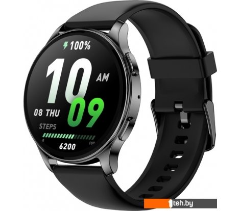 - Умные часы и браслеты Amazfit POP 3R (черный, с силиконовым ремешком) - POP 3R (черный, с силиконовым ремешком)
