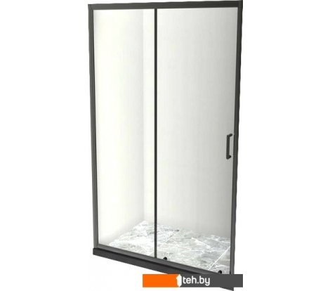  - Душевые кабины BelBagno UNO-195-BF-1-110-C-NERO - UNO-195-BF-1-110-C-NERO