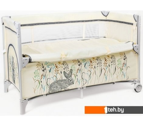  - Детские манежи Amarobaby Transform Flora AMARO-26TrF/03 (бежевый) - Transform Flora AMARO-26TrF/03 (бежевый)