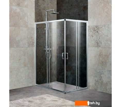  - Душевые кабины BelBagno UNIQUE-A-2-85/100-P-Cr 85-100х85-100 (матовое) - UNIQUE-A-2-85/100-P-Cr 85-100х85-100 (матовое)