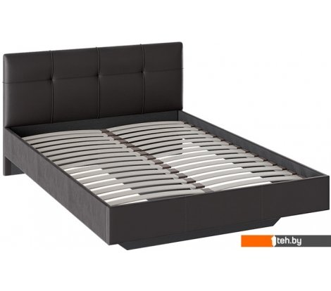  - Кровати Трия Элис тип 1 с мягкой обивкой 140x200 (темный) - Элис тип 1 с мягкой обивкой 140x200 (темный)