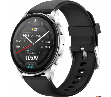  - Умные часы и браслеты Amazfit POP 3R (серебристый, с силиконовым ремешком) - POP 3R (серебристый, с силиконовым ремешком)