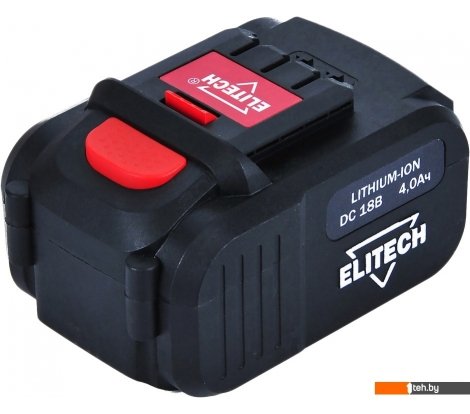  - Аккумуляторы и зарядные устройства для инструмента ELITECH 1820.067700 (18В/4 Ah) - 1820.067700 (18В/4 Ah)