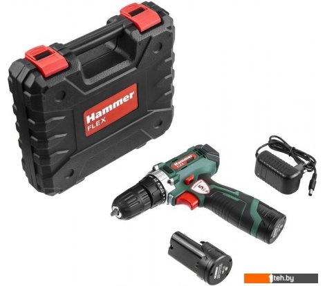  - Шуруповерты, гайковерты, электроотвертки Hammer ACD12/2CS (с 2-мя АКБ, кейс) - ACD12/2CS (с 2-мя АКБ, кейс)