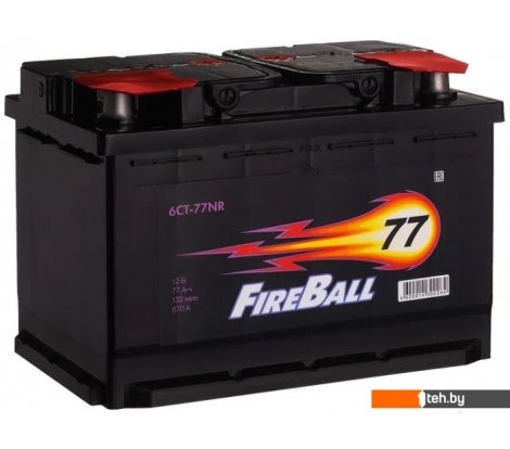  - Автомобильные аккумуляторы FireBall 6СТ-77 N (77 А·ч) - 6СТ-77 N (77 А·ч)
