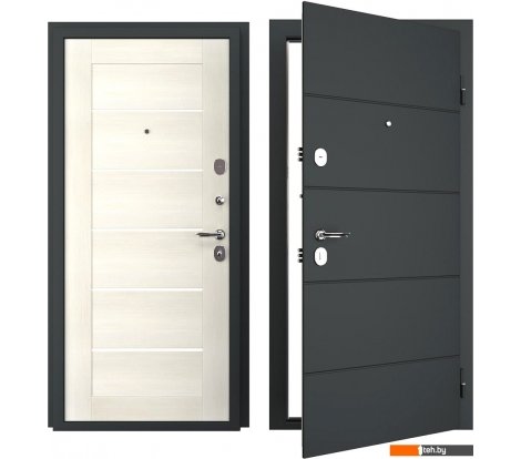  - Металлические двери Guard Eva 86x205 (правая, графит/бьянко) - Eva 86x205 (правая, графит/бьянко)