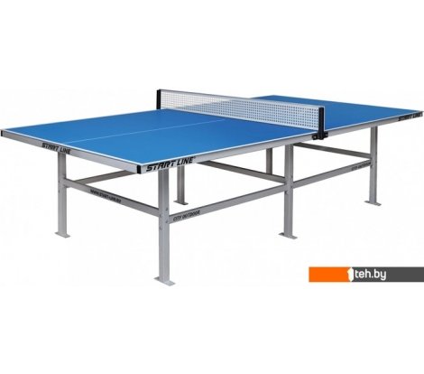  - Теннисные столы Start Line City Outdoor 60-710 (с сеткой, синий) - City Outdoor 60-710 (с сеткой, синий)