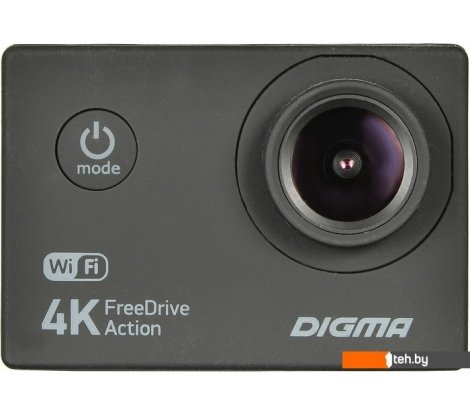  - Экшен-камеры Digma FreeDrive Action 4K WIFI - FreeDrive Action 4K WIFI