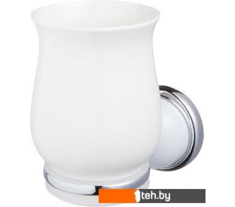  - Аксессуары для ванной и туалета Bisk 06904 (хром/белый) - 06904 (хром/белый)