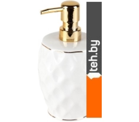 - Аксессуары для ванной и туалета Primanova Zen D-20190 (белый/золотистый) - Zen D-20190 (белый/золотистый)