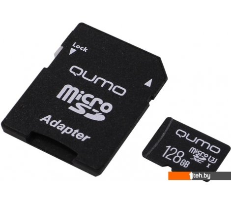  - Карты памяти QUMO microSDXC QM128GMICSDXC10U3 128GB - microSDXC QM128GMICSDXC10U3 128GB
