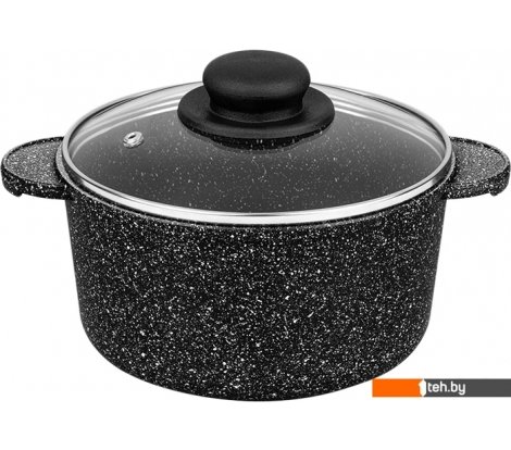  - Кастрюли Elan Gallery Гармония вкуса 120711 (черный мрамор) - Гармония вкуса 120711 (черный мрамор)