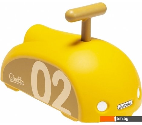  - Каталки, педальные машинки Italtrike Ginetta (желтый) - Ginetta (желтый)
