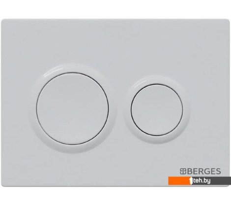  - Клавиши и системы смыва Berges Wasserhaus Novum 040061 (белый) - Novum 040061 (белый)