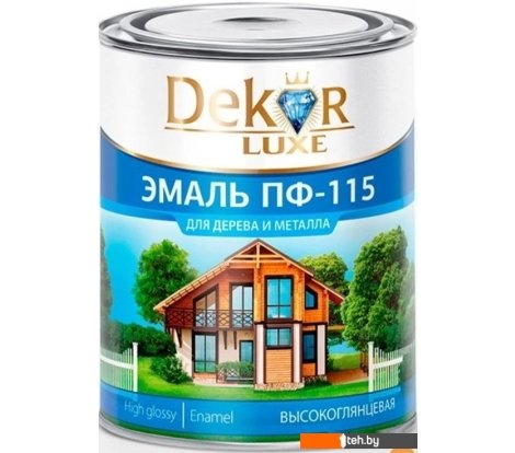  - Краски и эмали Dekor ПФ-115 20 кг (черный) - ПФ-115 20 кг (черный)