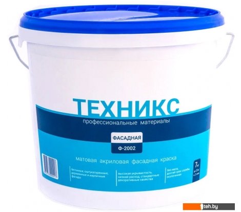  - Краски и эмали Техникс Фасад ВД-АК-1 Ф-2002 P 7 кг (шоколад) - Фасад ВД-АК-1 Ф-2002 P 7 кг (шоколад)
