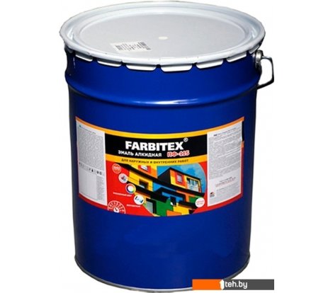 - Краски и эмали Farbitex ПФ-115 10 кг (слоновая кость) - ПФ-115 10 кг (слоновая кость)