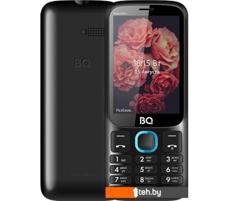  - Мобильные телефоны BQ BQ-3590 Step XXL+ (черный/голубой) - BQ-3590 Step XXL+ (черный/голубой)