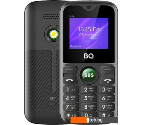  - Мобильные телефоны BQ BQ-1853 Life (черный/зеленый) - BQ-1853 Life (черный/зеленый)