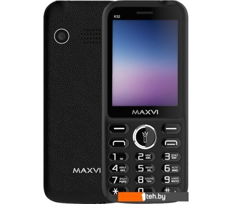  - Мобильные телефоны Maxvi K32 (черный) - K32 (черный)