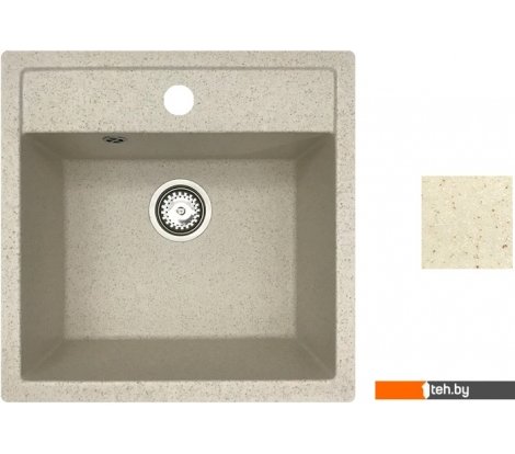 - Кухонные мойки БелЭворс Rio (бежевый, без сифона) - Rio (бежевый, без сифона)