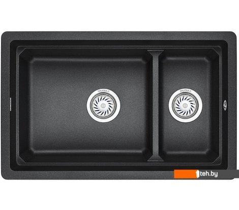  - Кухонные мойки Granula KS-7304 (черный) - KS-7304 (черный)
