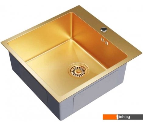  - Кухонные мойки Mixline Pro 550548 (золото, с сифоном) - Pro 550548 (золото, с сифоном)