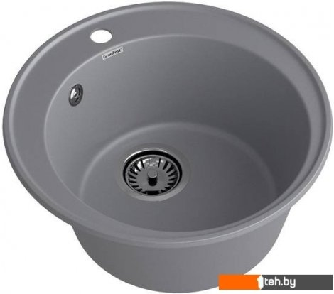  - Кухонные мойки GranFest QUARZ Z-08 (темно-серый) - Z-08 (темно-серый)
