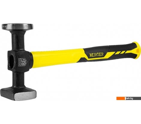  - Строительный, слесарный, монтажный инструмент Berger Рихтовочный кованый 540г BG1521 (фиберглассовая рукоятка) - Рихтовочный кованый 540г BG1521 (фиберглассовая рукоятка)