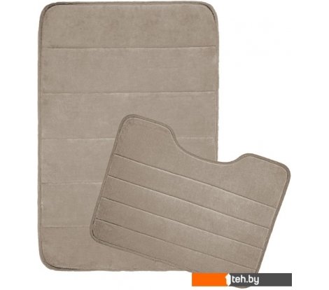  - Аксессуары для ванной и туалета Вилина Велюр 7173 (50x80, 50x50, мокко) - Велюр 7173 (50x80, 50x50, мокко)