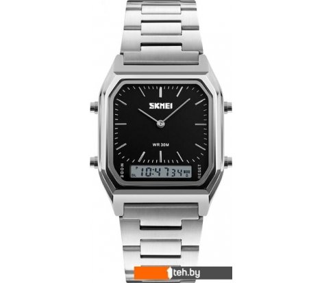  - Наручные часы Skmei 1220-1 (серебристый) - 1220-1 (серебристый)