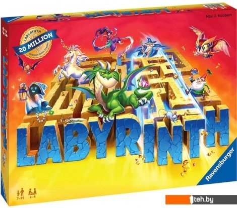  - Настольные игры Ravensburger Сумасшедший лабиринт. Издание 2021 - Сумасшедший лабиринт. Издание 2021