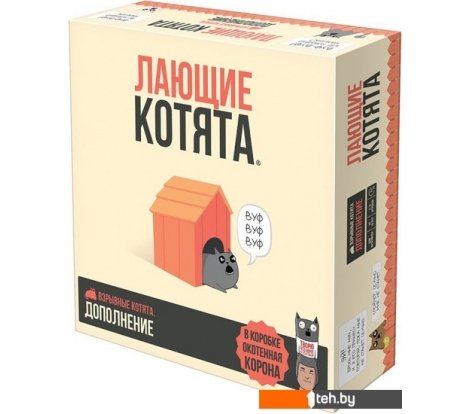 - Настольные игры Мир Хобби Взрывные котята. Лающие котята (дополнение) - Взрывные котята. Лающие котята (дополнение)