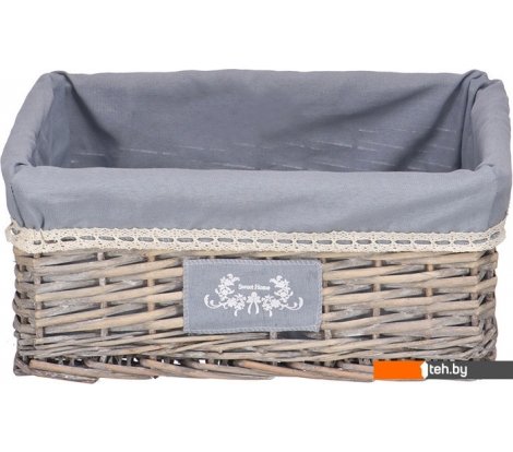  - Ящики, корзины, органайзеры Natural House Лен EW-19 M (серый) - Лен EW-19 M (серый)