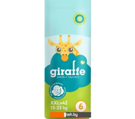  - Детские подгузники Lovular Giraffe XХL 15-23 кг 429712 (42 шт) - Giraffe XХL 15-23 кг 429712 (42 шт)
