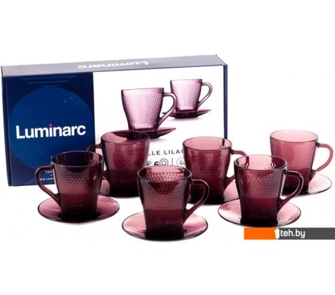  - Кружки, чашки, стаканы для горячих напитков Luminarc Идиллия Лилак O0369 - Идиллия Лилак O0369