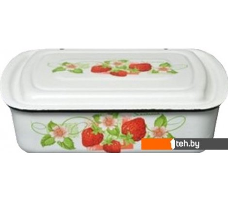  - Посуда для хранения продуктов КМЗ 42504-112/6 с рисунком (белый) - 42504-112/6 с рисунком (белый)